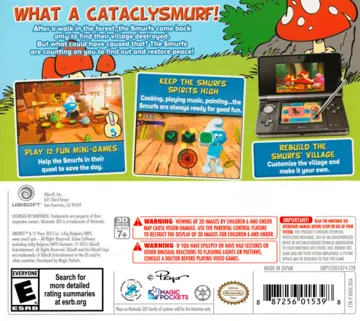 Smurfs, The (USA) box cover back